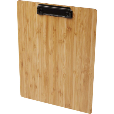 Logo trade business gifts image of: Tavula bamboo clipboard